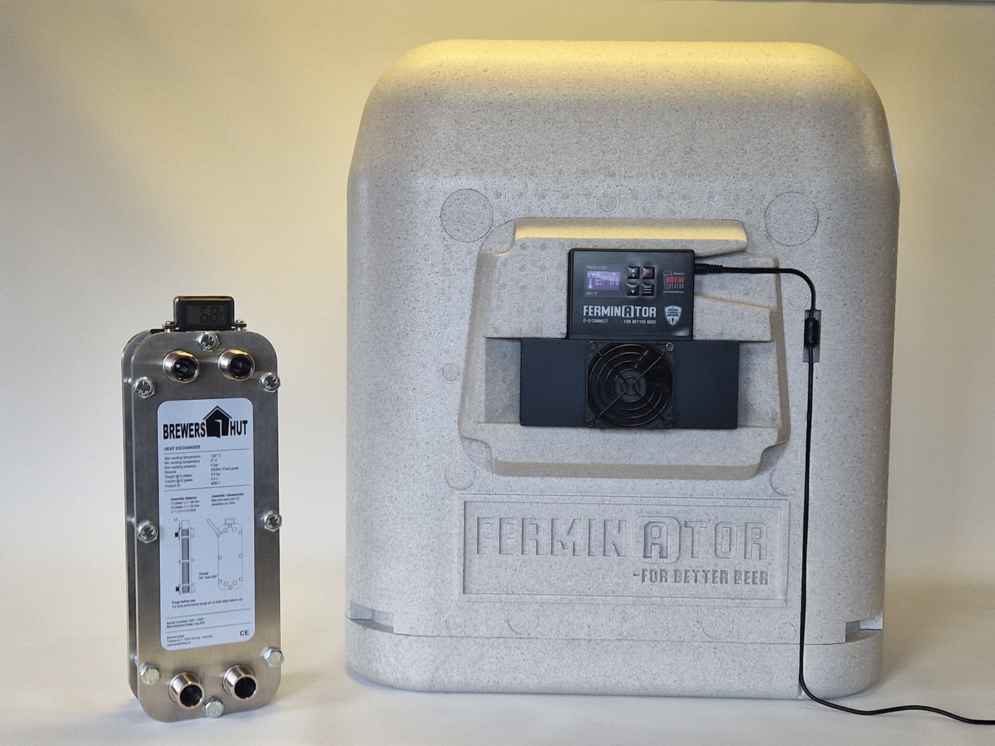 Fercubator Connect + Brewers 12plate inc Temperatur kit