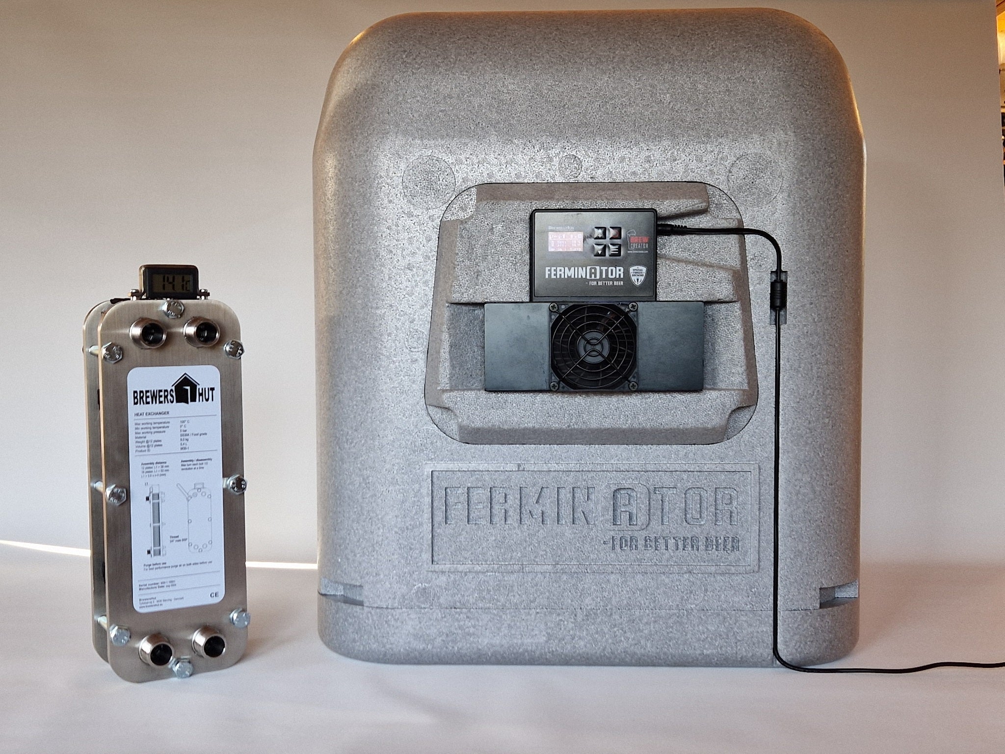 Fercubator Connect + Brewers 16plate inc Temperature kit