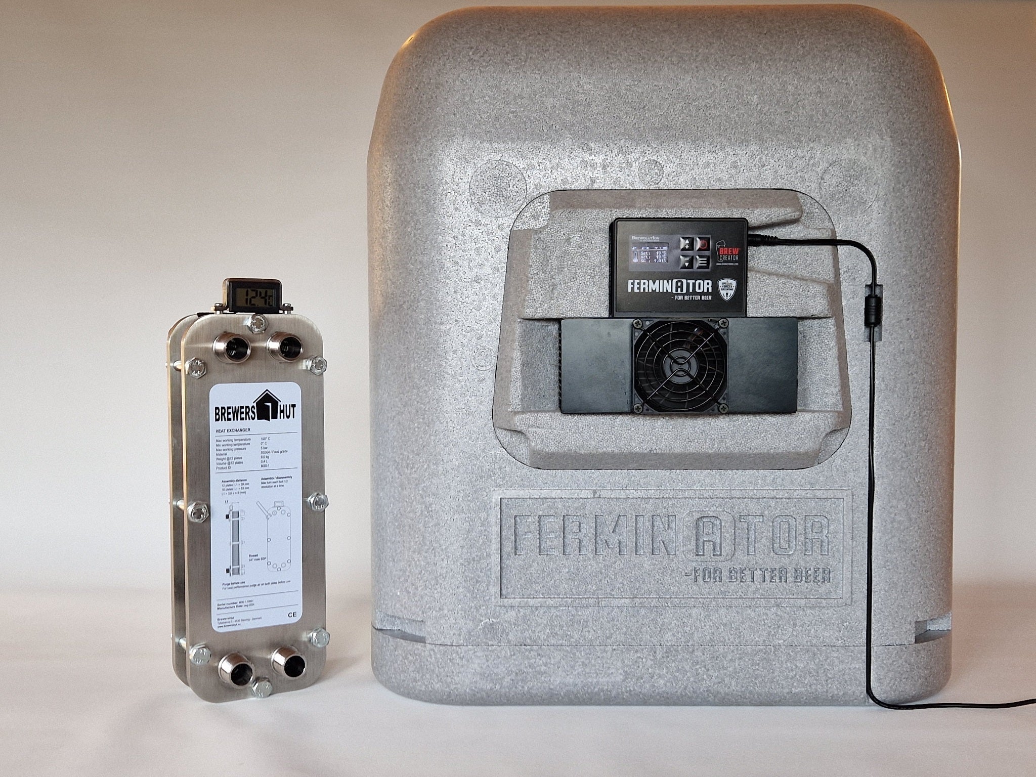 Fercubator Connect + Brewers 12plate inc Temperature kit