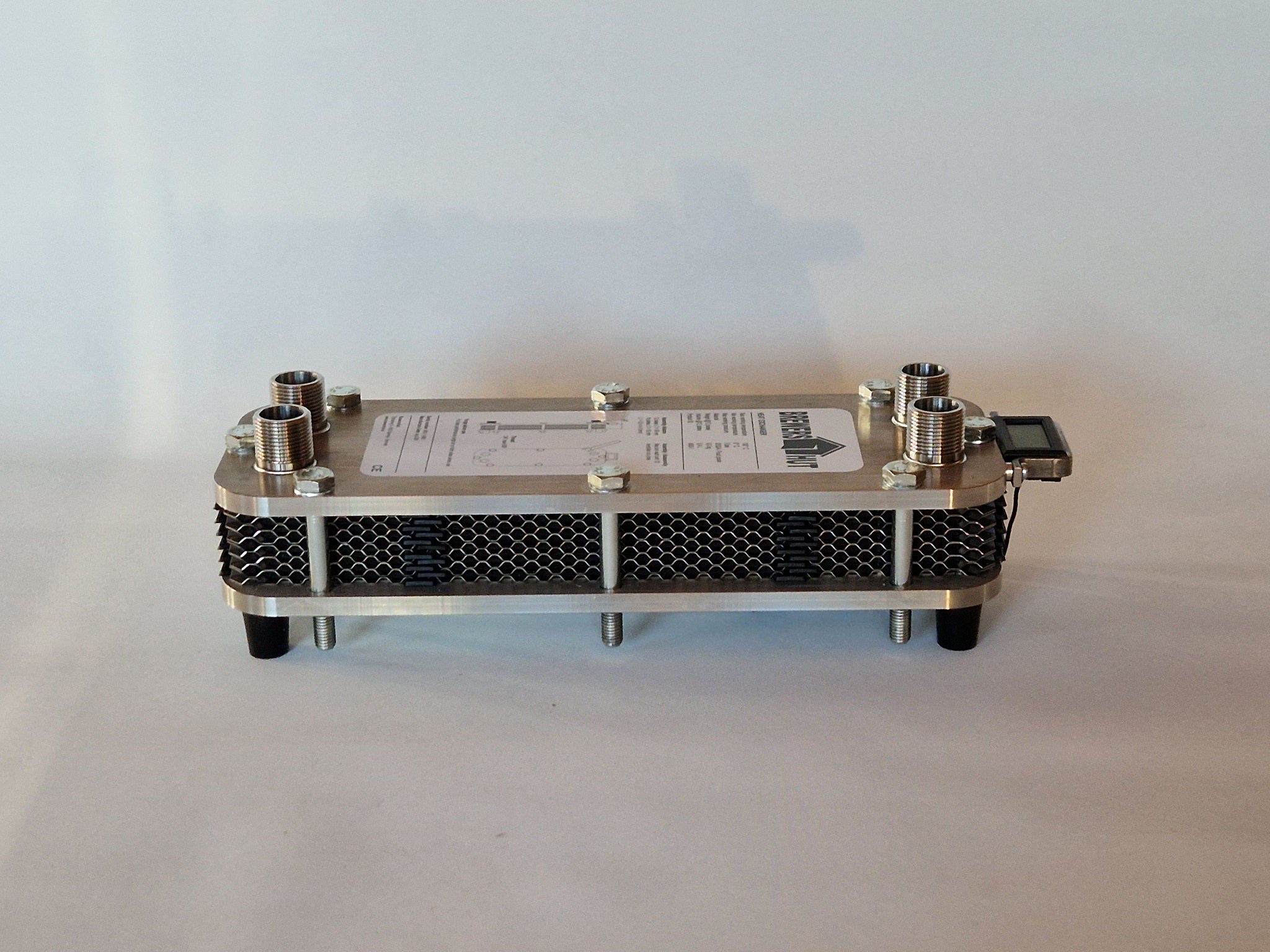 Heat Exchanger + 12 plates + Temperature Kit