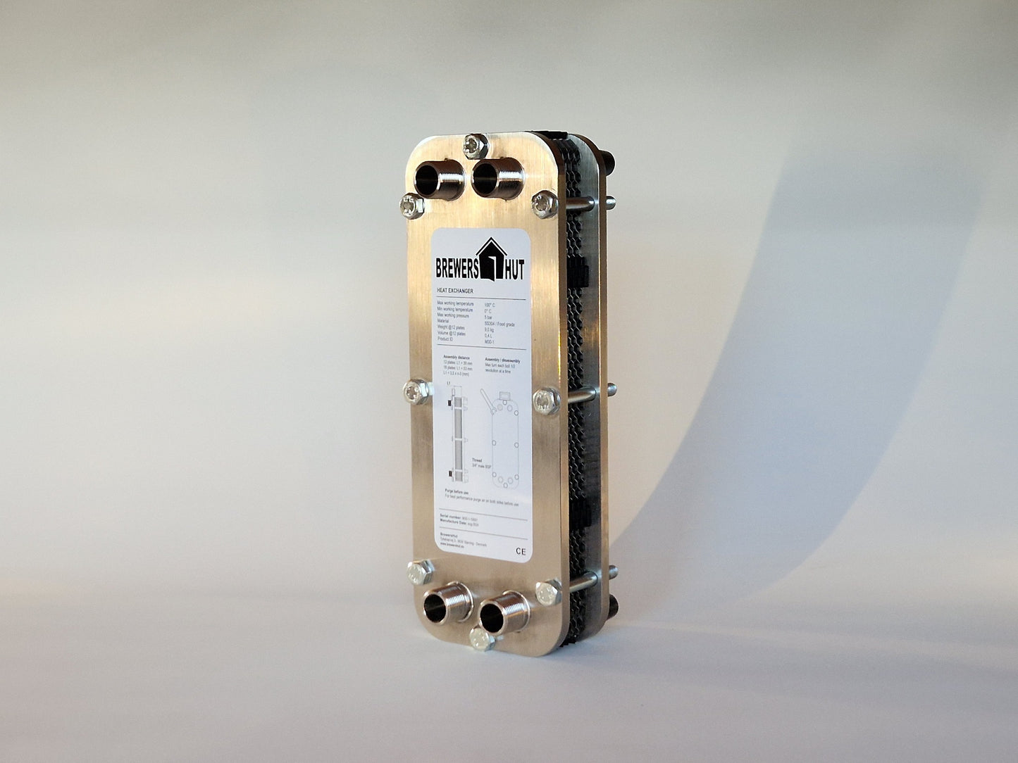 Heat Exchanger + 12 plates