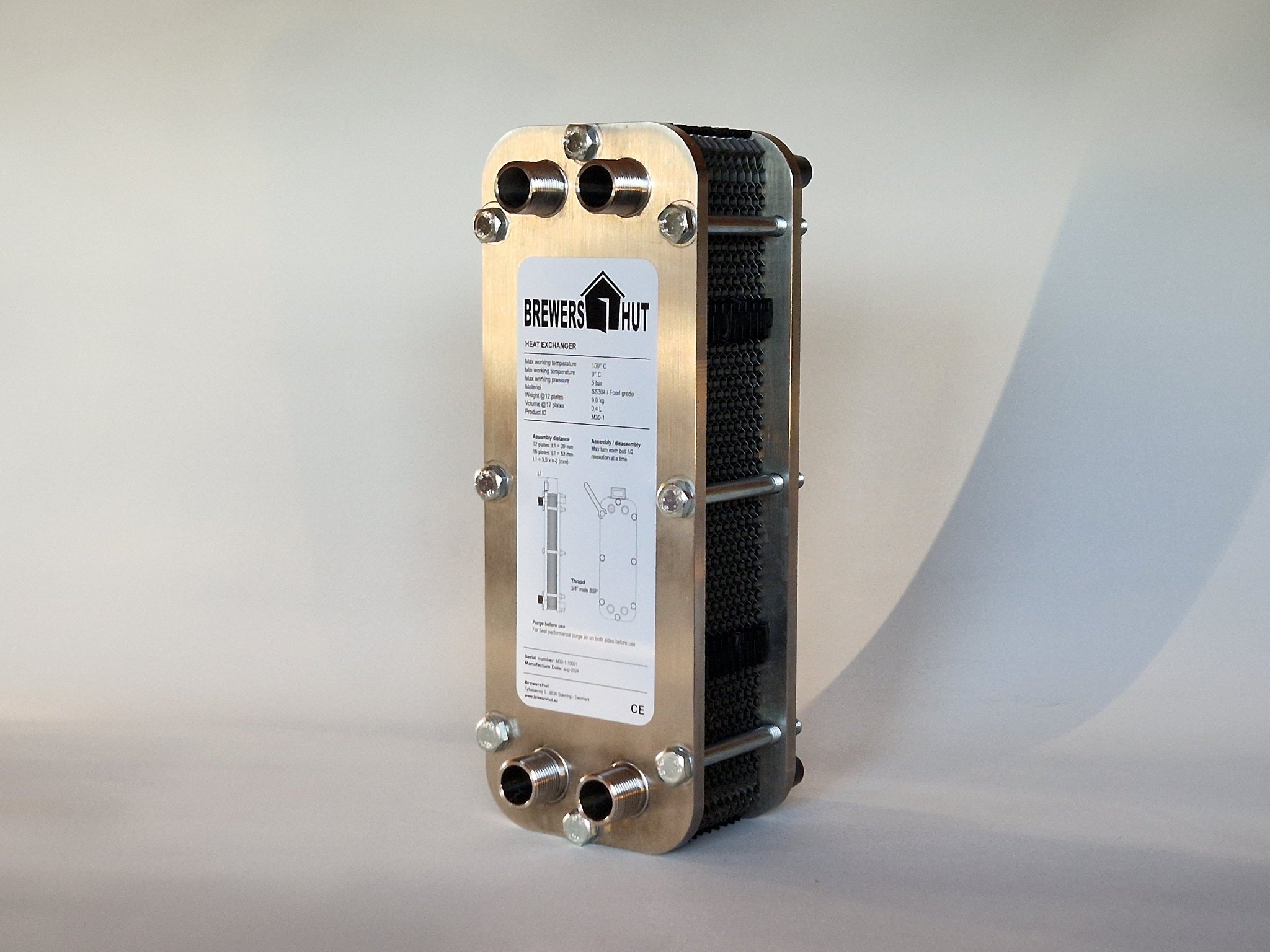 Heat Exchanger + 22 plates