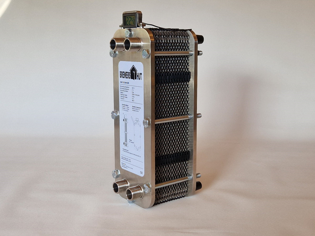 Heat Exchanger + 30 platten + Temperature Kit